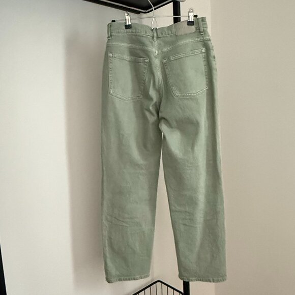 Everlane Sage Green, Way-High Jean, Size 26 - Picture 3 of 5